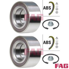 2x Radlagersatz FAG 713649580 2 Radlager Satz links rechts Hinterachse f�r BMW