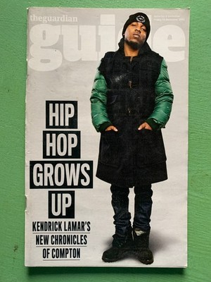 THE GUIDE mag 8-December-2012 KENDRICK LAMAR DJ Kayper Anja Schneider Beatles TV
