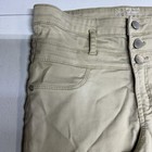 NOBO Women/Junior Size 11 Mid Rise Skinny Tan Khaki Stretch 3-Button Jeans — photo 4
