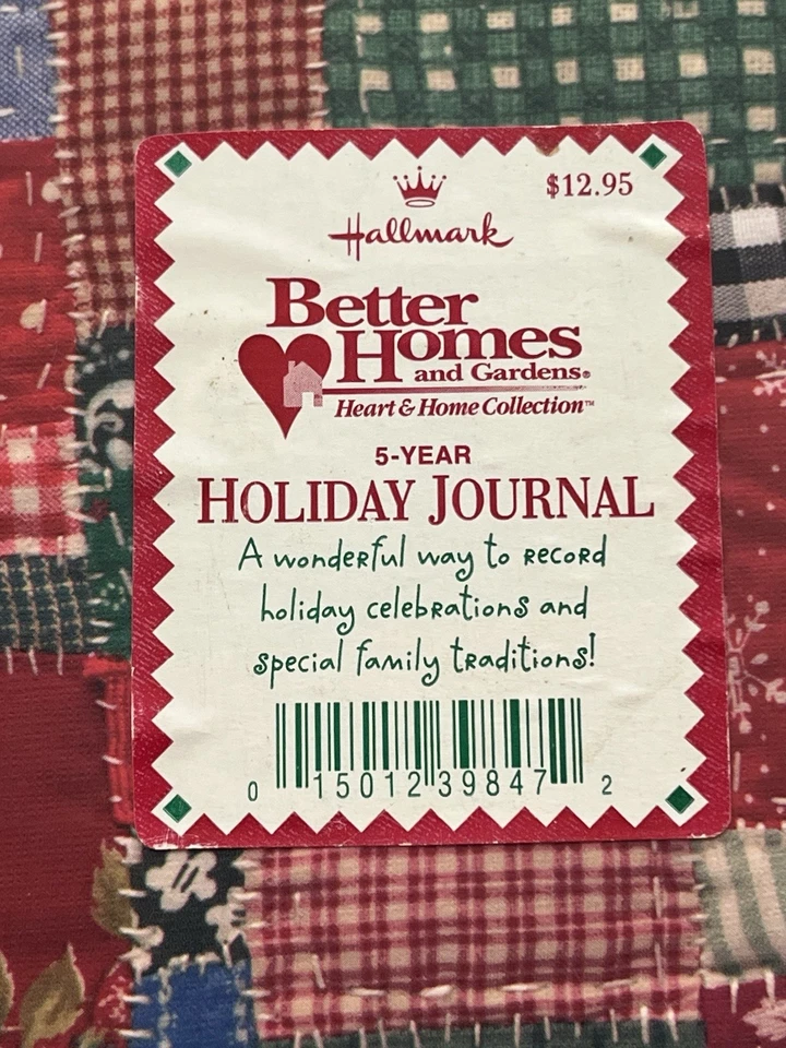 Hallmark Better Homes and Garden Christmas Keepsake Our Holiday Memories 5 Years - Image 2 of 4