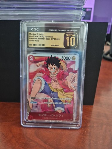 Monkey.D.Luffy graded CGC 10 for sale on eBay