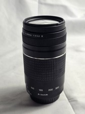 Canon EF 75-300mm f/4-5.6 III Telephoto lens - Small Lens Specs