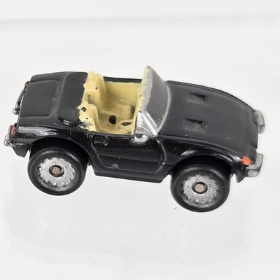 Micro Machines 1987 Galoob Ferrari 365 Daytona Spyder Convertible Black Vtg