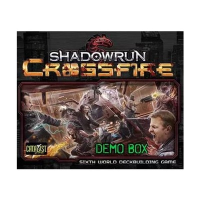 Catalyst Shadowrun Deck-Building Game Shadowrun Crossfire - Demo Kit Box VG+/NM