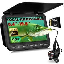 FishPRO 2026 Upgrade NO.1 HD 1080P Underwater Camera 7'' IPS- w/10,000mAh