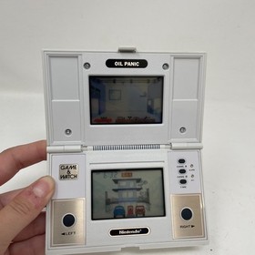 Nintendo Game & Watch Multi Screen Oil Panic (OP-51) Boxed Vintage Tested