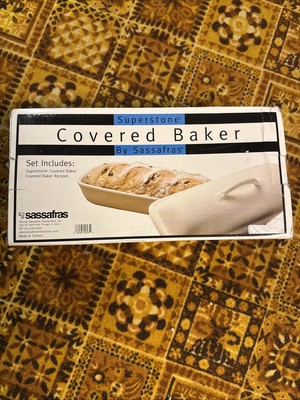 Superstone Covered Bread Baker | Unglazed