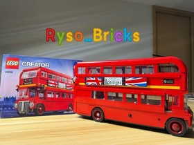 LEGO 10258 London Bus Used Complete w/ Instructions No Box