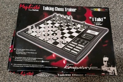 Mephisto from Saitek Chess Personal Talking Trainer For Parts Or Repairs 