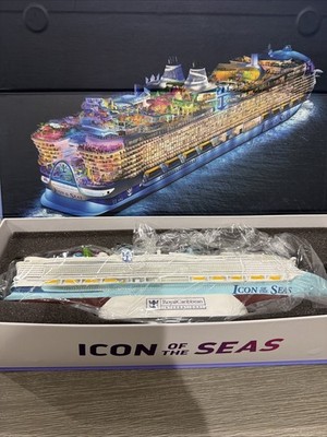 NEW Royal Caribbean Icon of the Seas Cruise Official License Ship Model