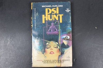 Psi Hunt Michael Kurland 1980 Science Fiction Telepathy Berkley Book
