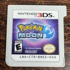 Pokémon Moon - Nintendo 3DS (2016) - Very Good Condition - Game Only