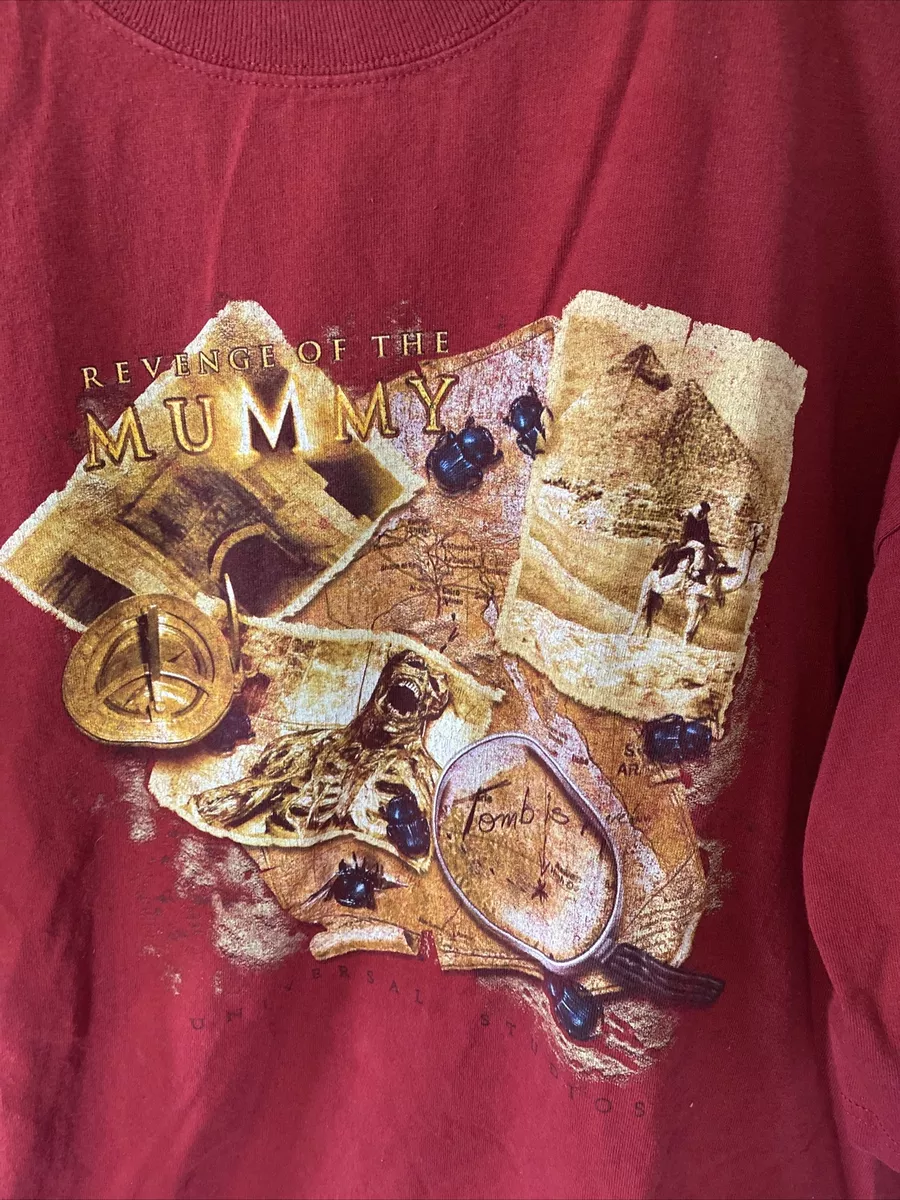 Vintage Universal Studios Revenge Of The Mummy Ride Shirt XXL