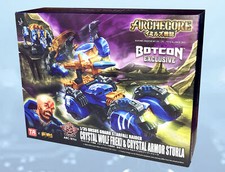 BOTCON 2022 EXCLUSIVO Archecore ARC-07 Crystal Wolf Freki & Sturla ¡EN STOCK AHORA!