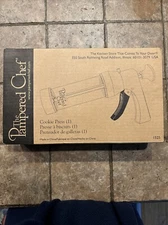 Vintage Pampered Chef Cookie Press #1525 RETIRED 16 Discs Never Used