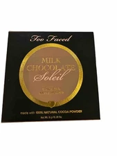 Too Faced Milk Chocolate Soleil Face Bronzer Longwear Matte for Women 0.28 oz