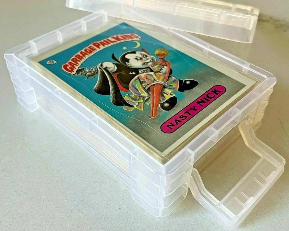 NEW Trading Card WAX PACK Storage Box HARD CASE Cello Sports 80s Baseball GPK - Image 4 of 4