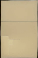 Large Abstract Painting 2x3' Earthtone 4 Geometric Demrin Fine Art Original NEW