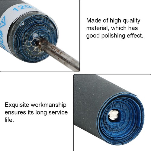 7pcs Polishing Head Cylinder Sandpaper Rod Grinding Jewelry Making