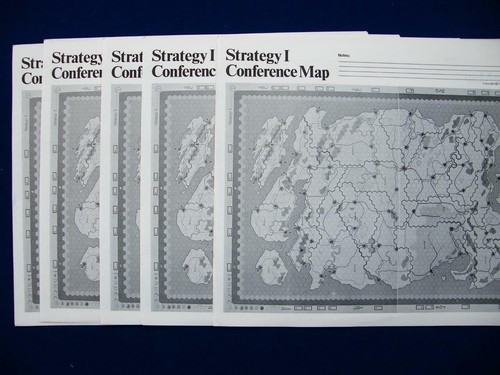 Strategy 1 Strategic Warfare 350BC To 1984 - SPI - NIB Unpunched - Picture 3 of 7
