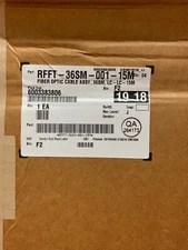 NEW CommScope Fiber Optic Cable Assy:  RFFT-36SM-001-15M