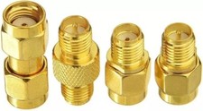 SMA Female/Male to RP-SMA Female/Male RF Coaxial Coax Adapter Connector Kit