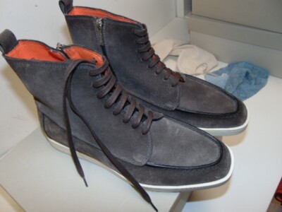 SANTONI COLL. ECHT WILDLEDER STIEFELETTEN 890,00 KART. 8-42 7423729-QK