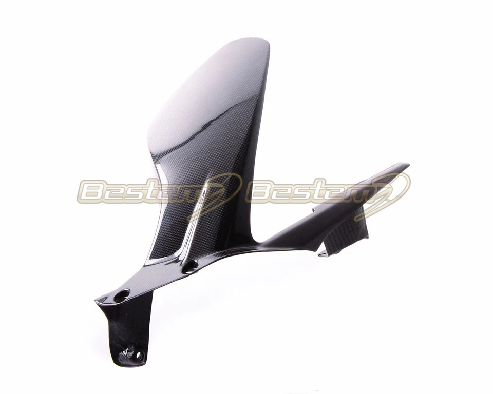 Protector de barro para guardabarros trasero de fibra de carbono Ducati Panigale V4 V4S 2018-2024  Foto 3 de 4