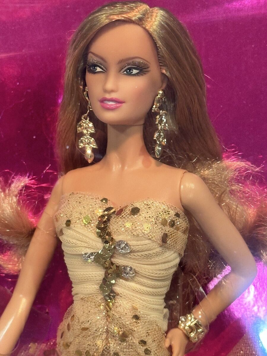 Barbie 50th Anniversary Gold Mattel N4981 (non-mint Box Barbie 50th Anniversary Gold Mattel N4981 (non-mint Box