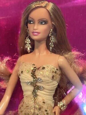 Barbie 50th Anniversary Gold Mattel N4981 (non-mint Box Barbie 50th Anniversary Gold Mattel N4981 (non-mint Box