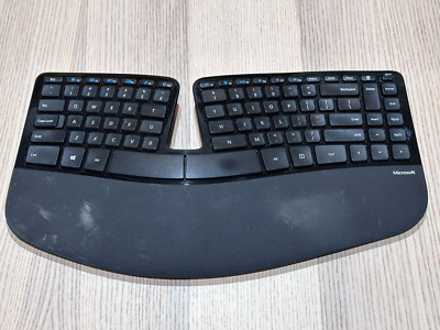 Microsoft 1559 Sculpt Ergonomic Wireless Keyboard - No Receiver - For Parts