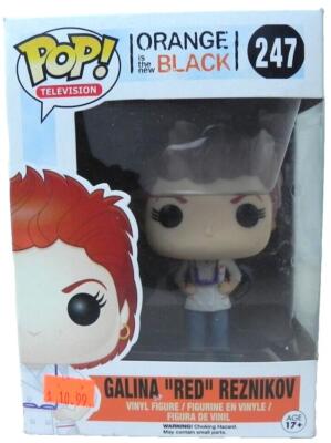 Funko POP! Television: Orange Is The New Black Galina RED Reznikov #247 NEW