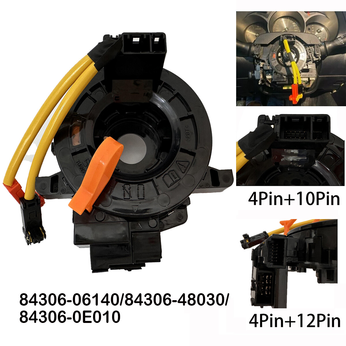 Spiral Cable Clock Spring for Toyota Camry 4Runner Corolla fit