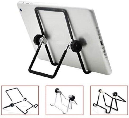 Artliving (2 Pack Adjustable Iron Display Stand Easel Foldable Tablet Stand Holder,Displays Picture Frames, Photo,Cookbooks, iPad, Art Collection