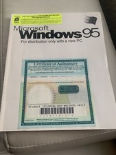 MICROSOFT Introducing Windows 95 Guide - Original OEM 1995 Copright Manual Book