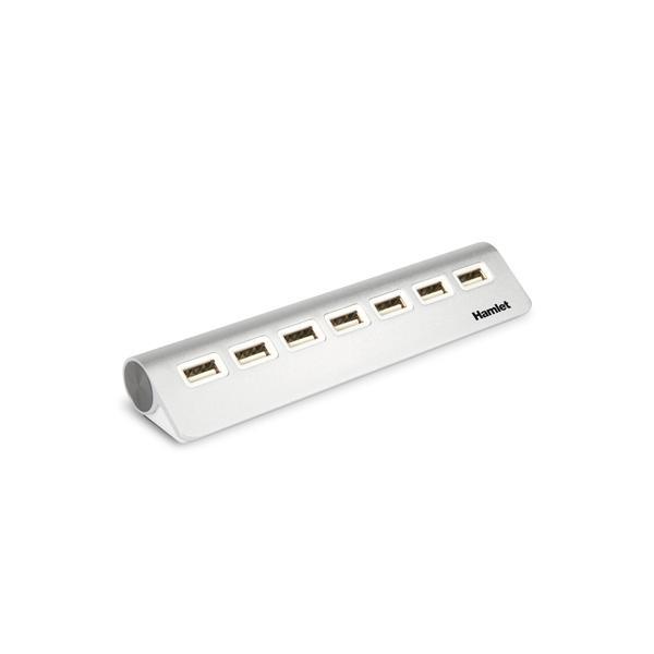 Hamlet 7 port usb 2.0 hub a 7 porte 480Mbps