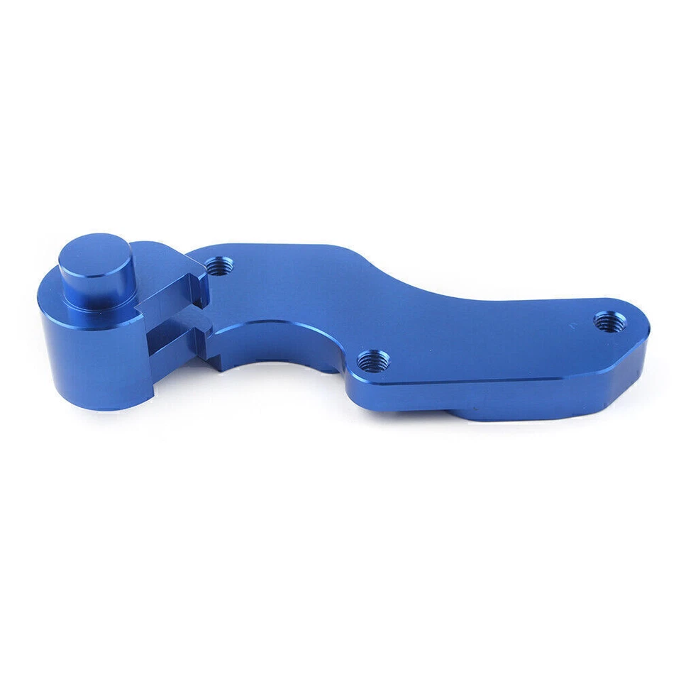 Soporte adaptador disco freno azul 320 mm para Yamaha YZ125 WR426F WR125 /250F WR400F Foto 2 de 4