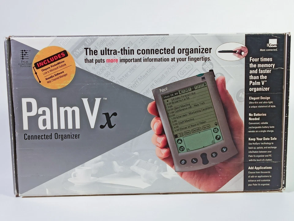 PalmOne Vx Handheld Full Set Pda with GoType Keyboard collector's item - Image 3 of 4