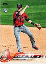 2018 Topps Update #US84 Jack Reinheimer RC Arizona Diamondbacks