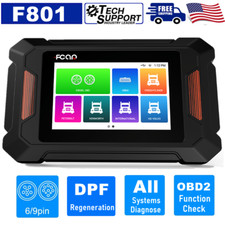 Diesel Commercial Truck Scanner OBD2 Code Reader Diagnostic Scan Tool DPF Regen