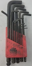 MAC TOOLS SAE Long Arm Ball-End Hex L-Key Set13pcs SHKI13SB