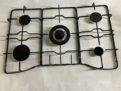 FRANKE TREND 8010000287983 SET completo 3 griglie smaltate nere 5 bruciatori