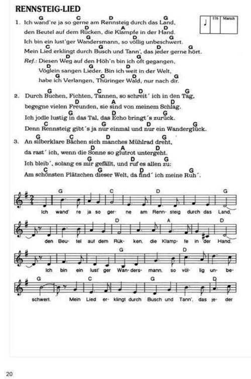Thumbnail - Der Notenschatz (melodie & Akkorde) | Songbook Für Gitarre, Gesang |
