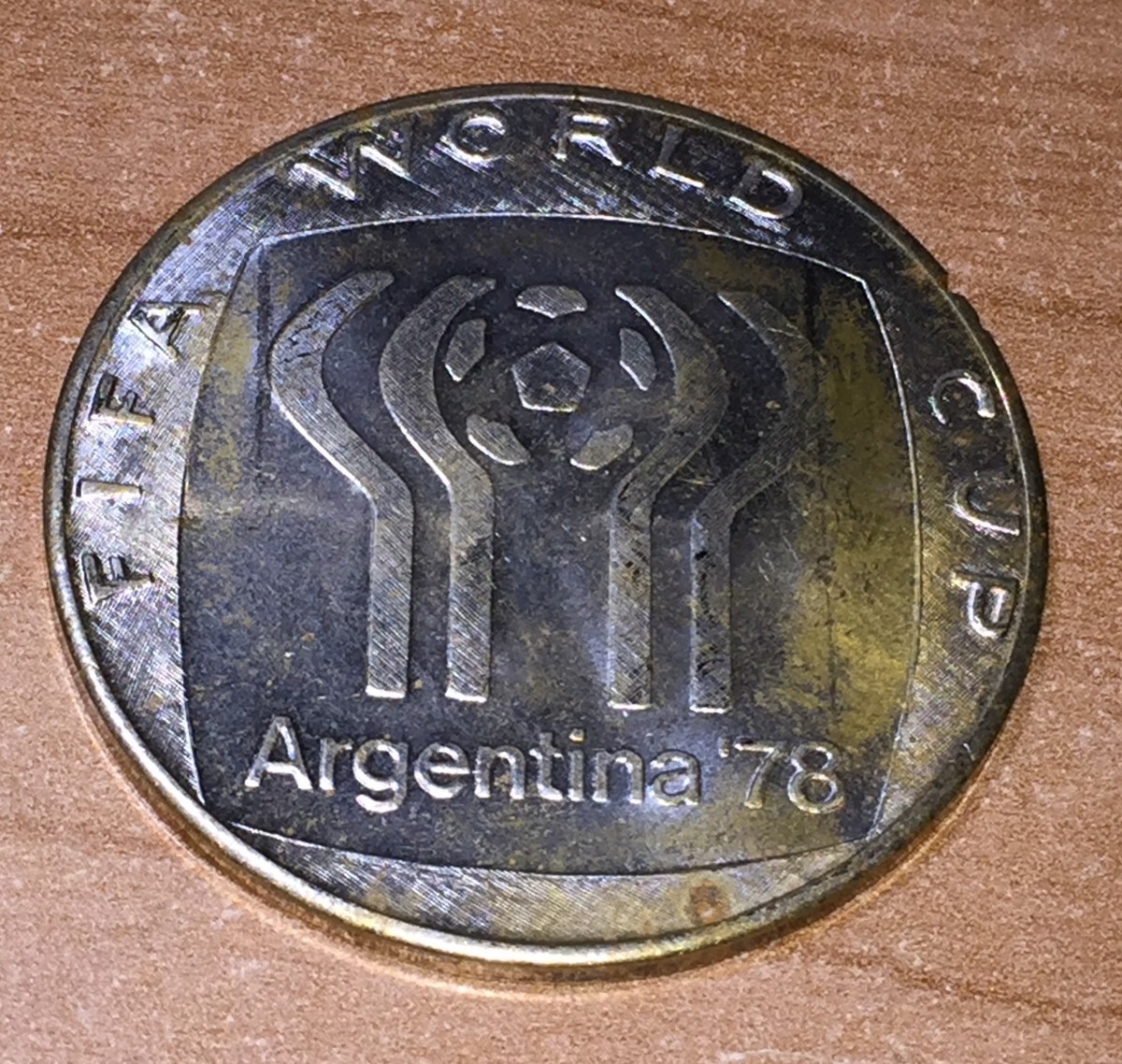 Médaille Commémorative Coupe Du Monde De Football Argentine 1978 - 40 Mm