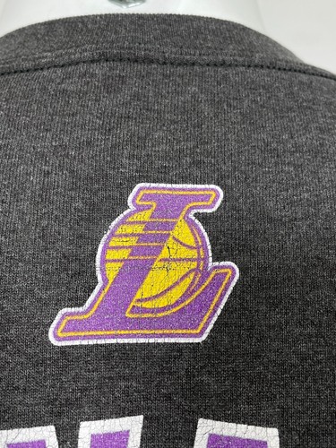 Kobe Bryant #24 Los Angeles Lakers NBA Gray Jersey T-Shirt Men's XL - Picture 3 of 14
