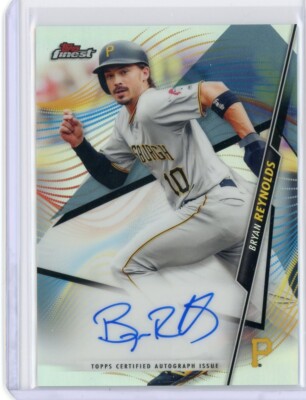 2020 Topps Finest Bryan Reynolds #FA-BR Auto