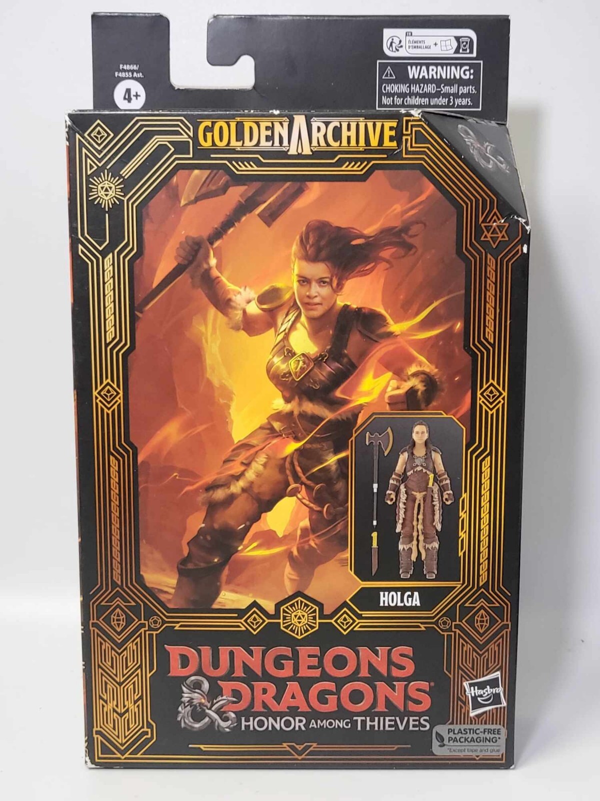 Hasbro Marron Figurine De Collection : L'honneur Des Voleurs Donjons Et Dragons Holga - Image 3
