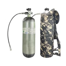 6.8L/416 Cu.in DOT Carbon Fiber Cylinder 74 Cu Ft 4500 PSI Tank Air Filling S...