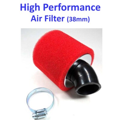Jonway-Gator  50 E2 & 50R,50B & 50E3,50cc Scooter Angled HP Foam Air Filter