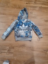 Adidas Girls Hoodie UK 7-8 US XS